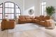 Bassett® Furniture Airy 6-Piece Antelope Power Reclining Sectional-4