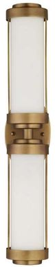 Currey & Company Bowland Brass Bath Wall Sconce-2