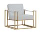 VIG Furniture Modrest Larson White Accent Chair-0