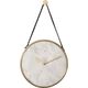 Renwil® Livenna White Marble Wall Clock-0