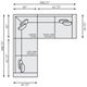 Bernhardt Barnes Bernhardt Living 3-Piece Beige L-Shape Sectional-4