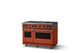 Viking® 7 Series 48" Spiced Cider Pro Style Gas Range with Griddle-2