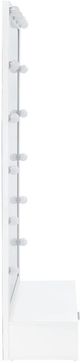 Coaster® Spector White High Gloss Floor Mirror-4