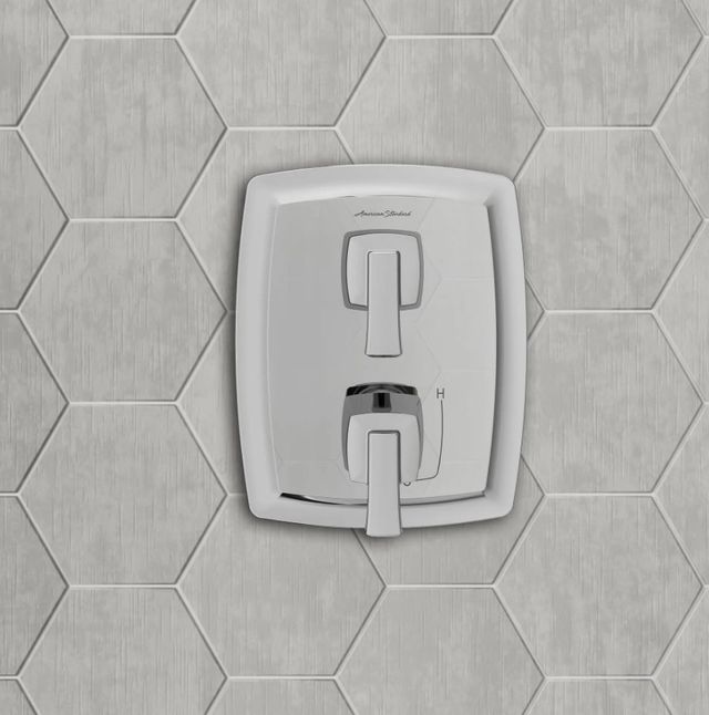 American Standard Townsend® Polished Chrome 2-Handle Integrated Shower Diverter Trim Only-3