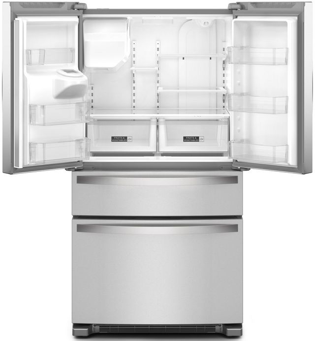 Whirlpool® 36 in. 24.5 Cu. Ft. Fingerprint Resistant Stainless Steel French Door Refrigerator-2
