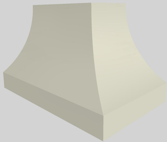 Vent-A-Hood® Designer Series 48" Biscuit Island Range Hood-1