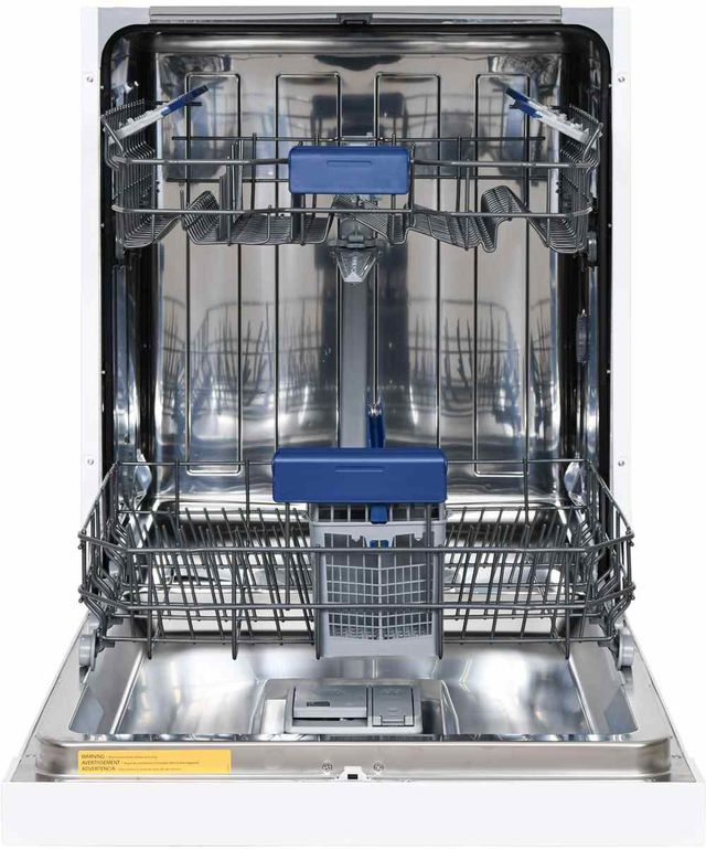 Danby® 24" White Front Control Built In Dishwasher-2