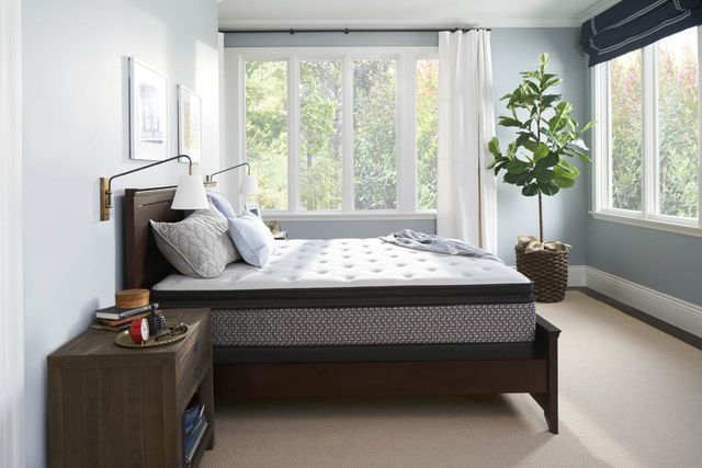 Sealy® Response Essentials™ G7 Innerspring Plush Euro Pillow Top King Mattress-1