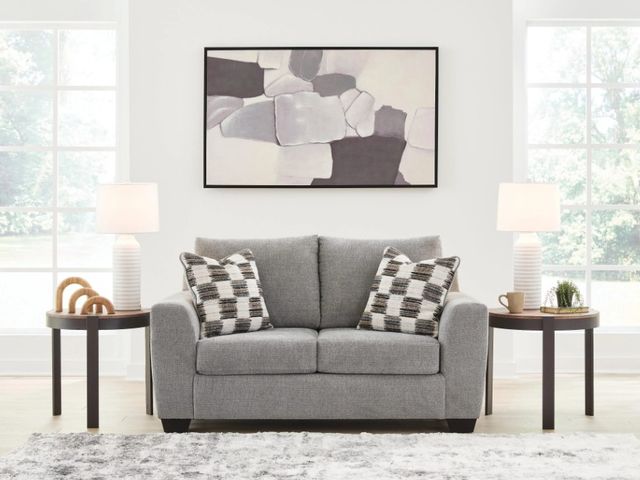 Benchcraft® Loreo Flint Loveseat-1