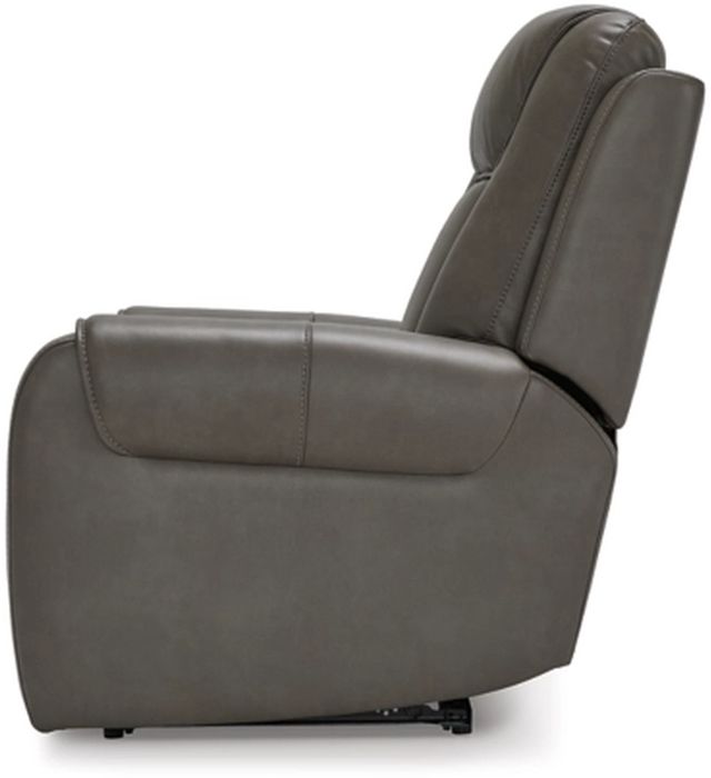 Signature Design by Ashley® Card Player Smoke Power Recliner-4