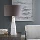Uttermost® Citadel White Marble Table Lamp-1