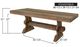 International Furniture Direct Marquez Brown Dining Table-2