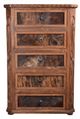 Horizon Home® Lasso Cowhide Brown Chest-0