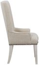 Magnussen Home® Bronwyn Alabaster/Baja Natural Upholstered Host Side Chair-4