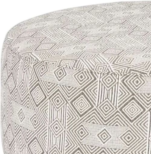 Fusion Furniture Popstitch Nyos Charcoal Cocktail Ottoman-2