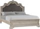 Bernards Coventry Beige/Gray Upholstered Queen Panel Bed-0