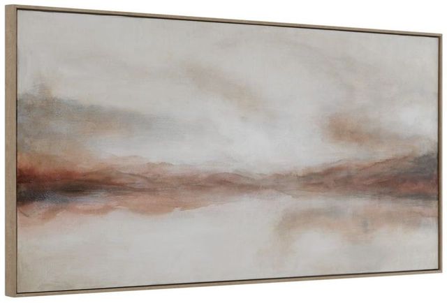 Uttermost® Haze In The Horizon Cinnamon/Deep Russet Landscape Painting-4