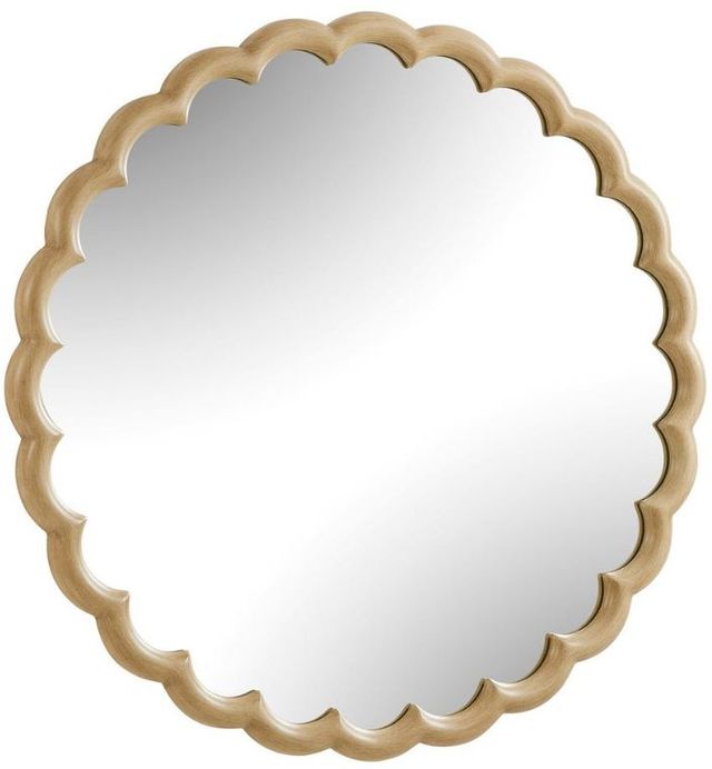 Uttermost® Cerrito Burnished Ivory Round Mirror-3