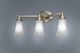 Moen® Eva™ Brushed Nickel Three Globe Bath Light-1