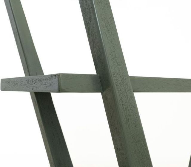 International Furniture Direct Moka Green Etagere Bookcase-3