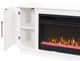 Martin Furniture Uptown Crisp White 96" Fireplace TV Stand-4