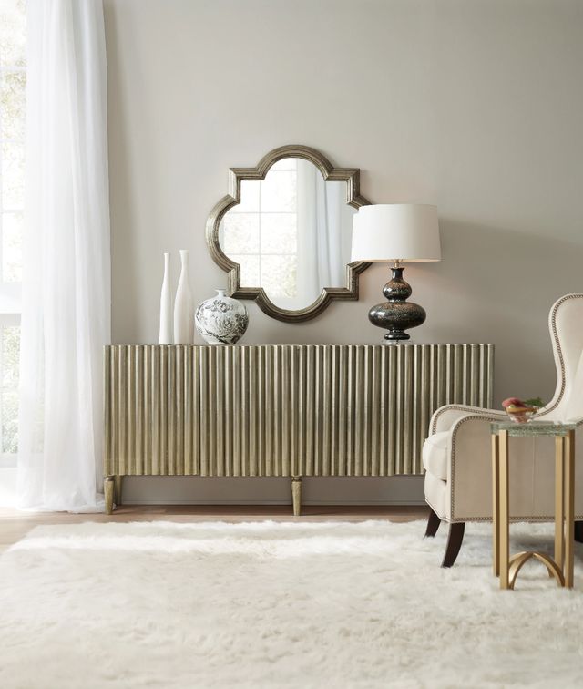 Hooker® Furniture Melange German Silver Console-1