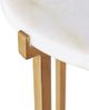 Olliix by Martha Stewart White/Bronze Annalee Accent Table-3