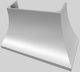 Vent-A-Hood® Designer Series 54" Stainless Steel Wall Mounted Range Hood-4