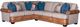 Mayo Furniture Customizable Leather and Fabric Sectional-0