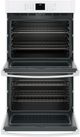 GE® 30" White Electric Built In Double Oven-2