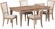 Liberty Furniture Haven Hills 5-Piece Camel Beige/Sand Rectangular Table Set-0
