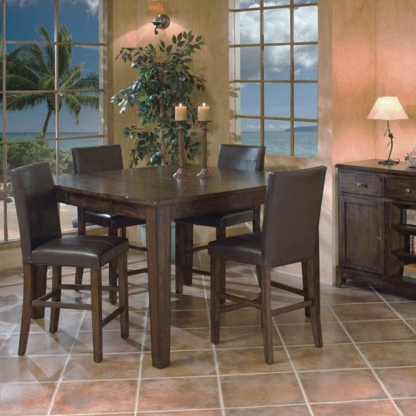 Intercon Kona Brown/Raisin Parson's Side Chair-1