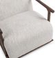 Classic Home Lucia Ivory Swivel Chair-5