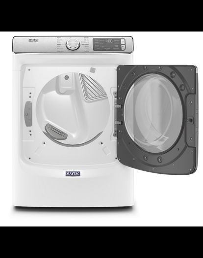 Maytag® 7.3 Cu. Ft. White Front Load Electric Dryer-2