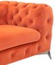 VIG Furniture Divani Casa Delilah Orange Accent Chair-3