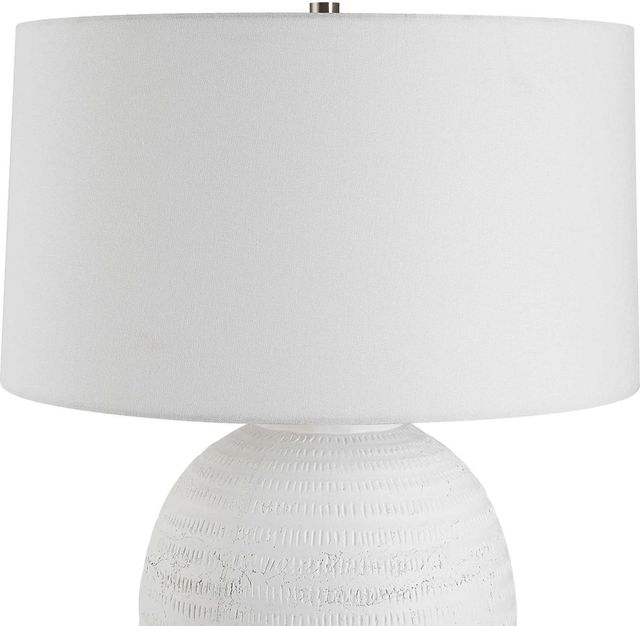 Uttermost® Reyna Chalk White Table Lamp-4