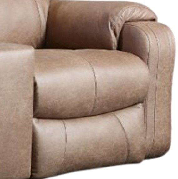 Southern Motion™ Customizable Contour Power Reclining Console Loveseat with Headrest, Hidden Cupholders and Next Level-3