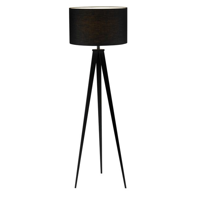 Adesso® Director Black Floor Lamp-0