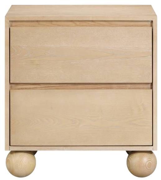 Meridian Furniture Kent Natural Nightstand-1
