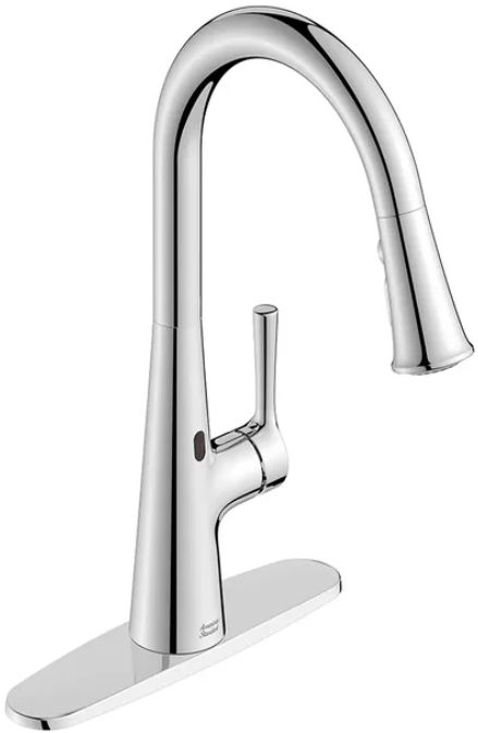 American Standard Southport Polished Chrome Touchless Single-Handle Pull-Down Dual Spray Kitchen Faucet-0