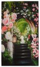 A & B Home Green/Pink Wall Art-0