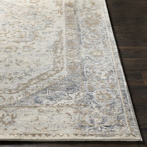 Surya Liverpool Charcoal 5'x8' Area Rug-1