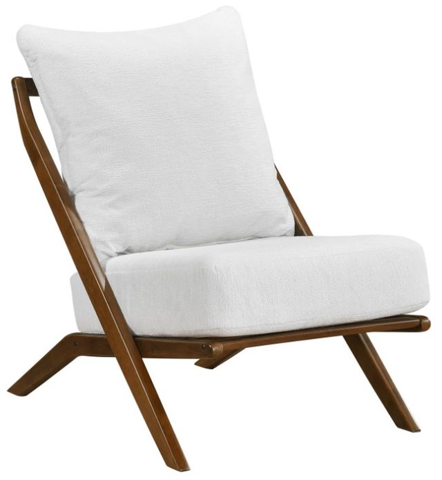 Homelegance® Audrey White Accent Chair-0