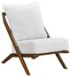 Homelegance® Audrey White Accent Chair-0