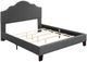 Emerald Home Madison Charcoal King Upholstered Panel Bed-3