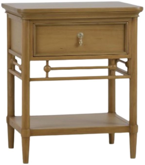 Bramble Seraphine 1-Drawer Bedside Table-0