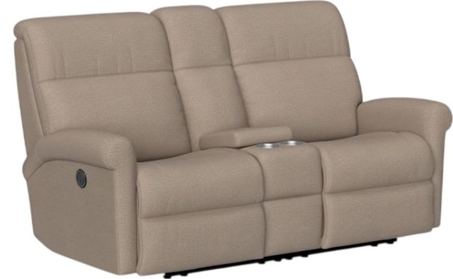Flexsteel® Customizable Davis Power Reclining Loveseat with Console-0