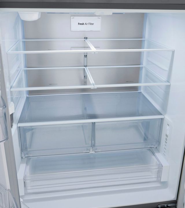 LG 36” 26.5 Cu. Ft. PrintProof™ Stainless Steel Smart Counter Depth French Door Refrigerator-4