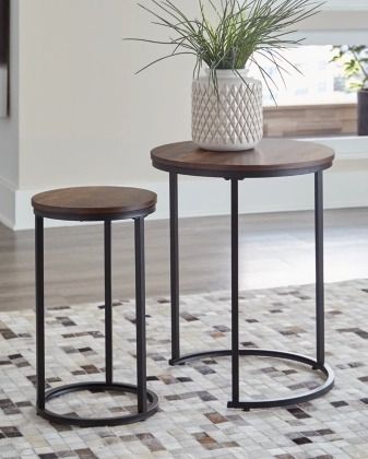 Signature Design by Ashley® Briarsboro 2-Piece Brown Accent Tables-4