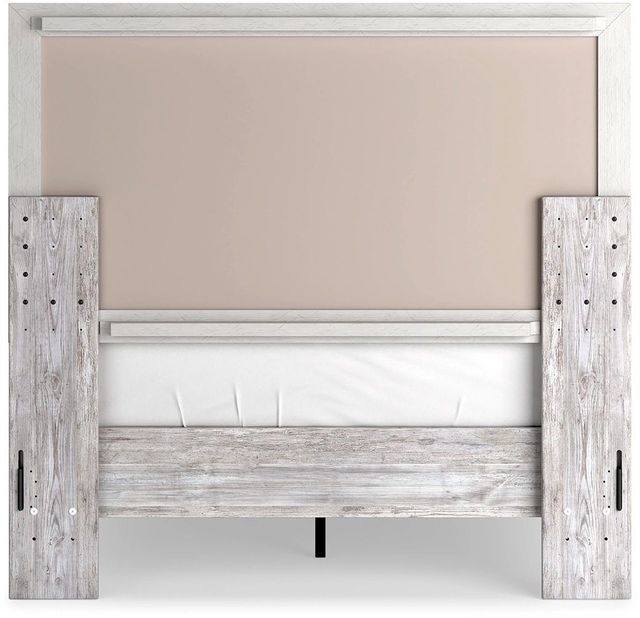 Signature Design by Ashley® Paxberry Whitewash Full Panel Platform Bed-3